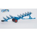 Bruder 02250 - LEMKEN Aufsattel-Drehpflug Vari-Titan