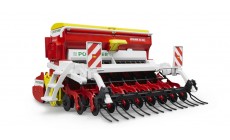 Bruder 02347 - Pöttinger Vitasem 302 ADD Kreiselegge-Sämaschine