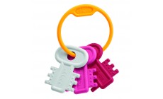 Chicco - Schlüsselbeißring, rosa