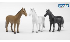 Bruder 02306 - Pferd (3 Farben sortiert)
